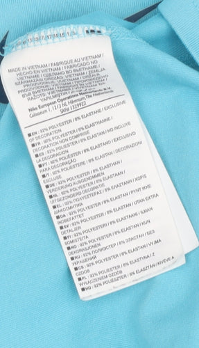 Nike Men's Blue 2XL Running Pullover with Zip