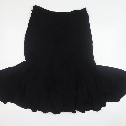 Principles Black Women's Skirt, Size 12, Viscose, Lined