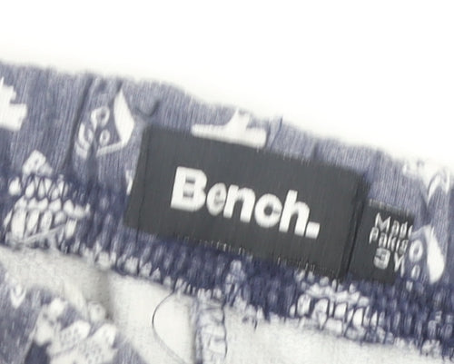 Bench Boys Blue Robot Print Sweat Shorts 3-4 Years