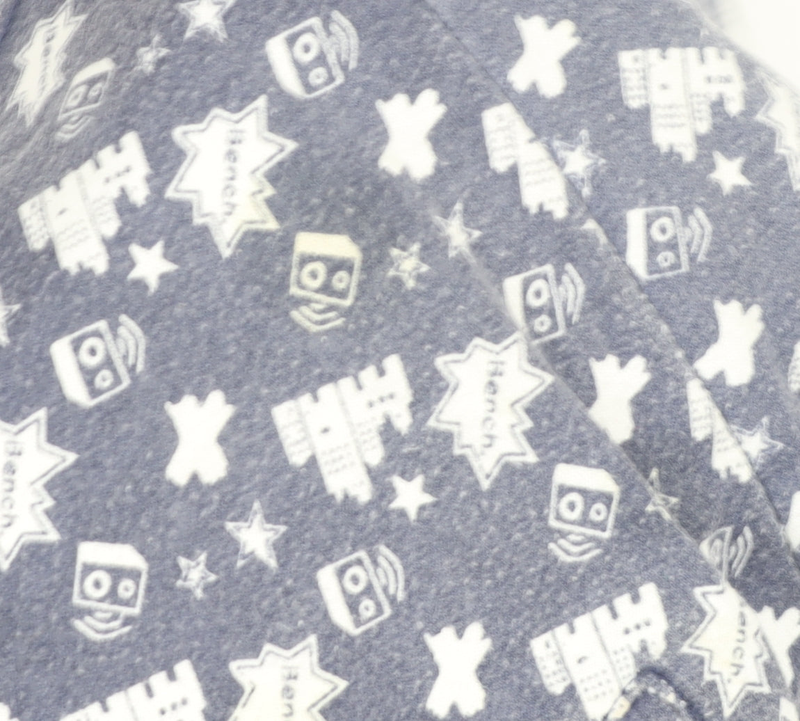 Bench Boys Blue Robot Print Sweat Shorts 3-4 Years