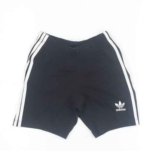 Adidas Boys Black Athletic Shorts, 2-3 Years, Activewear