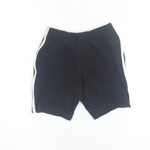 Adidas Boys Black Athletic Shorts, 2-3 Years, Activewear