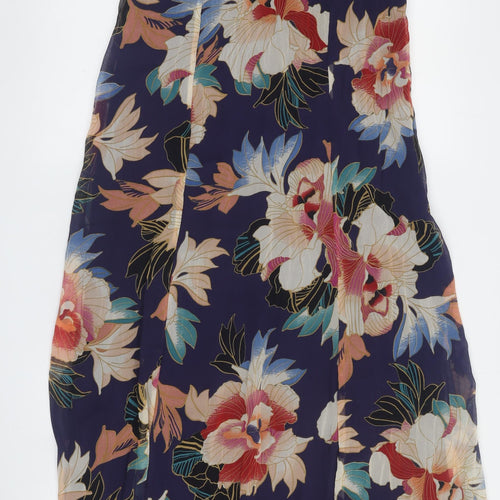 Marks and Spencer Women's Multicoloured Floral Slip Dress Size 12