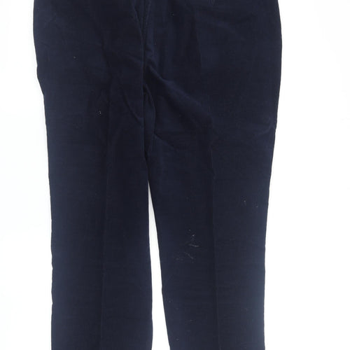 Brook Taverner Men's Blue Corduroy Trousers 36S