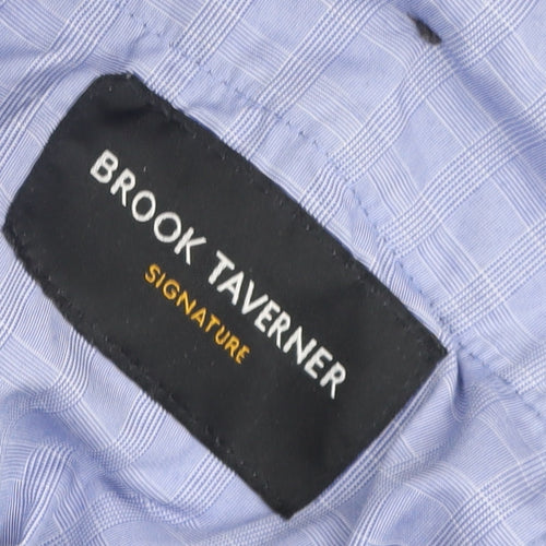 Brook Taverner Men's Blue Corduroy Trousers 36S