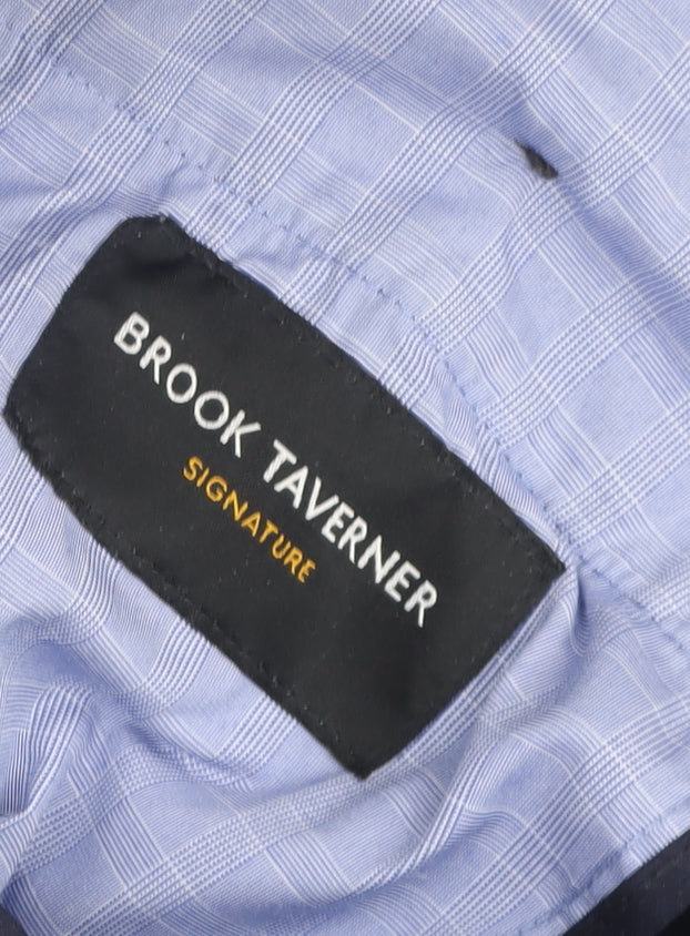 Brook Taverner Men's Blue Corduroy Trousers 36S