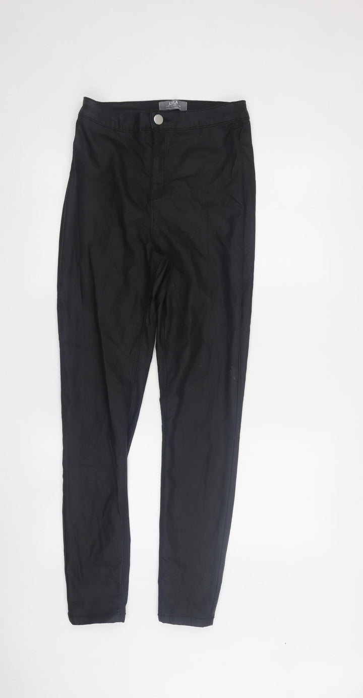 Dorothy Perkins Women's Black Skinny Trousers Size 12