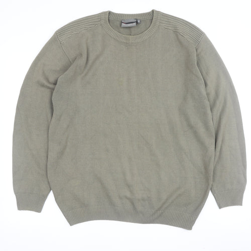 Mc Panthon Men's Green Pullover Jumper M