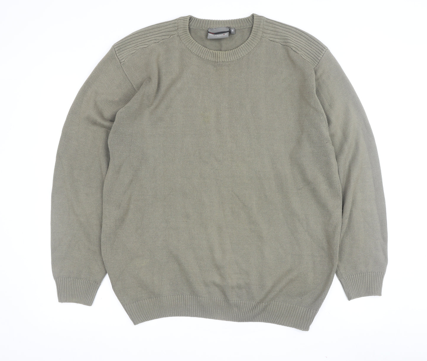 Mc Panthon Men's Green Pullover Jumper M