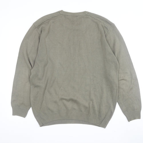 Mc Panthon Men's Green Pullover Jumper M