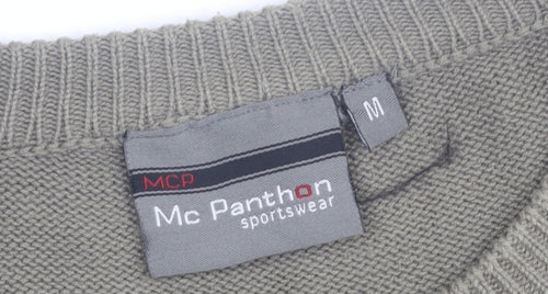 Mc Panthon Men's Green Pullover Jumper M