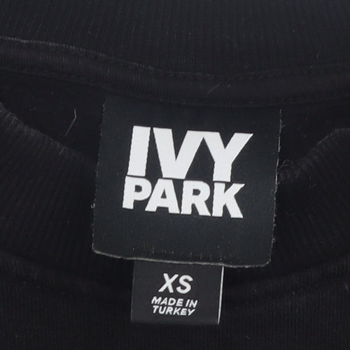 Ivy Park Unisex Black XS Pullover Sweatshirt