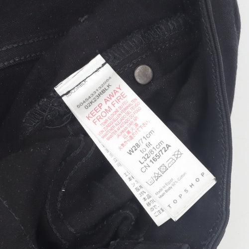 Topshop Women's Black Skinny Jeans Size 10