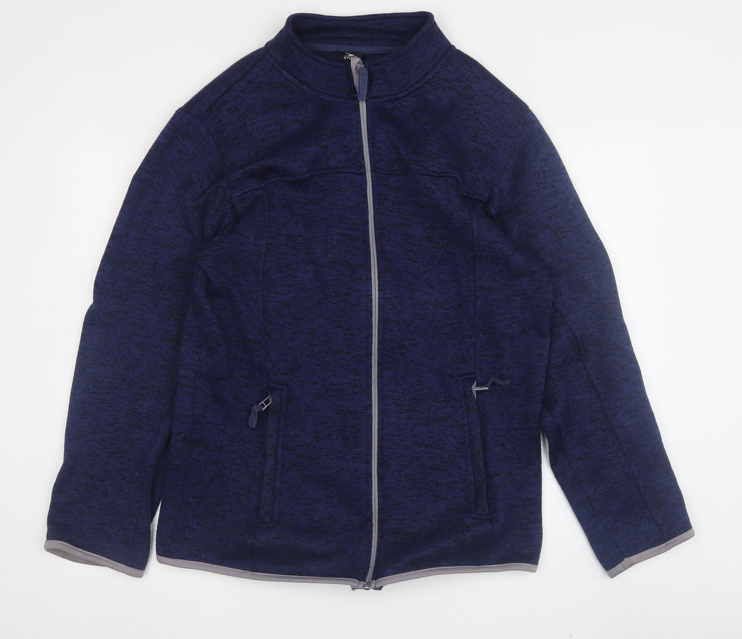 Crane Men's Blue Windbreaker Jacket, M
