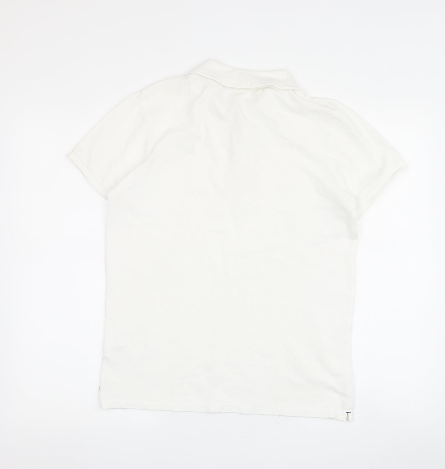 Scotch & Soda Women's White Polo 14 Regular Short Sleeve