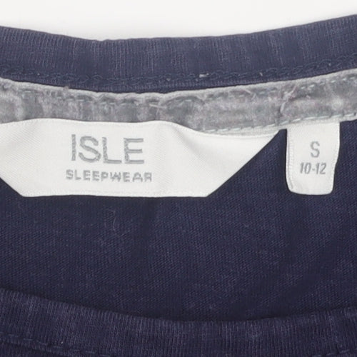 ISLE Women’s Blue Animal Pyjama Top Size 10-12