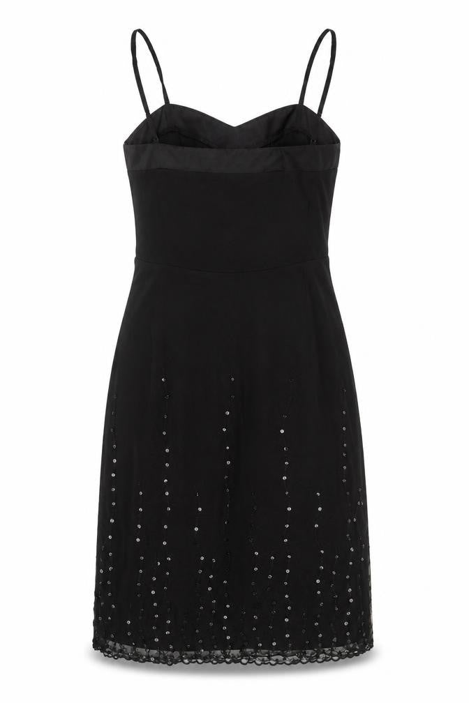 Olsen Black Sequin Women's Dress Size 12 Party Cocktail