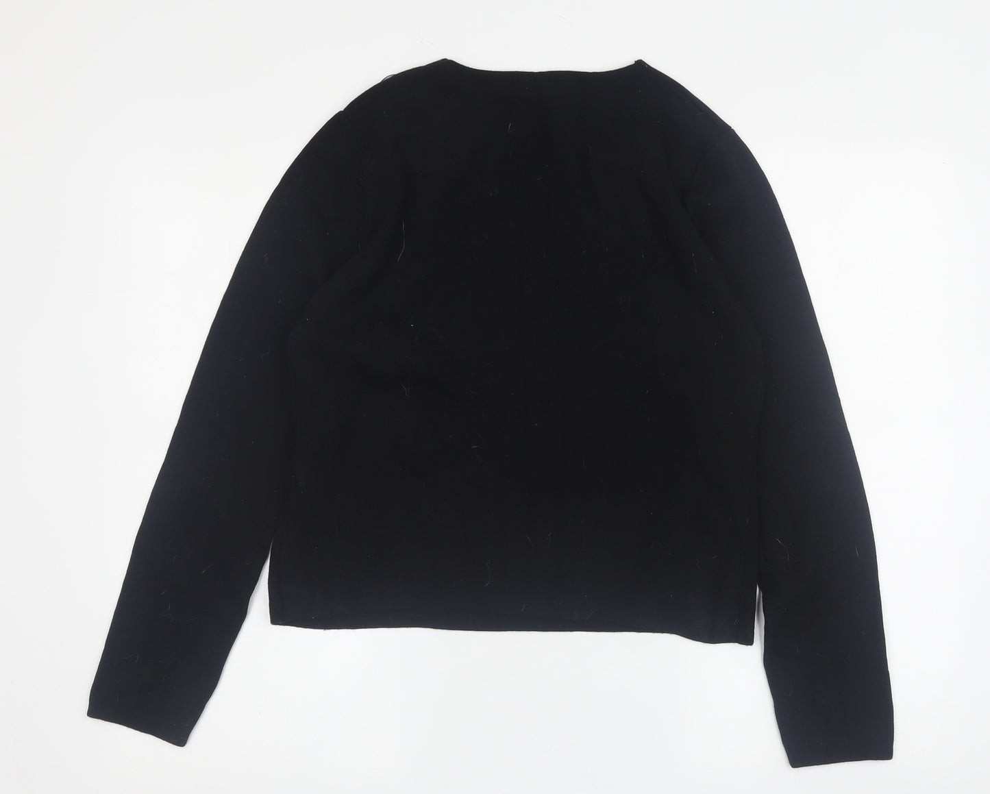 New Look Women's Black Jumper Size 18 Viscose Nylon