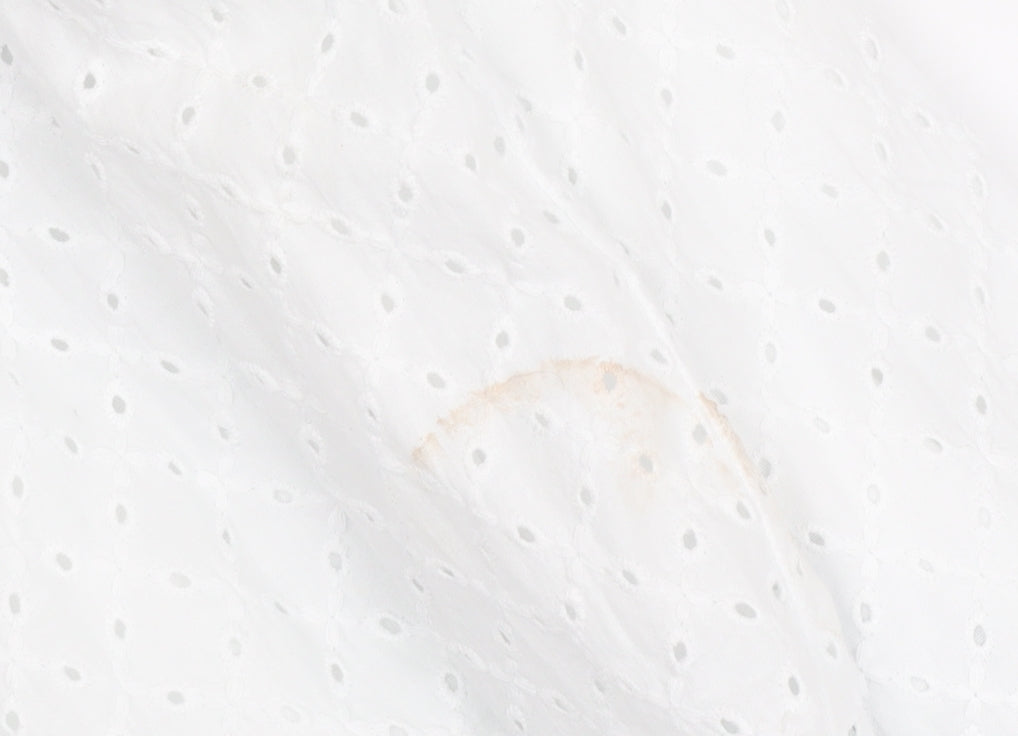 Zara Women White Mini Dress XL V-Neck Lace Puff Sleeve