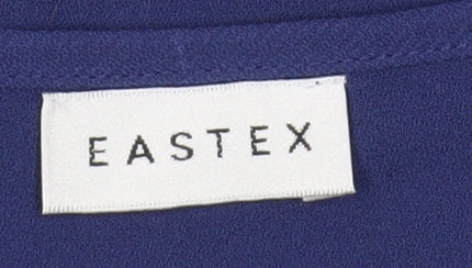 Eastex Women's Blue Sleeveless Tank, Size 10, Casual Wear