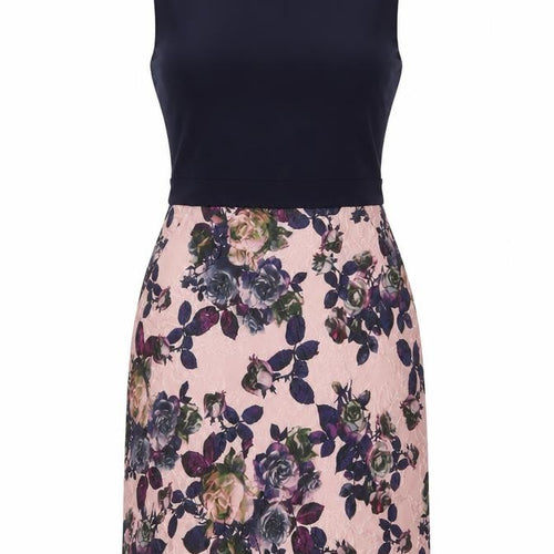Stylist Pick Women's Multicoloured Floral Sheath Dress Size 14