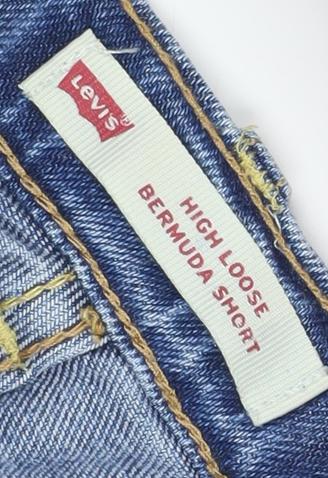 Levi's Boys Blue Bermuda Denim Shorts Size 16 Years