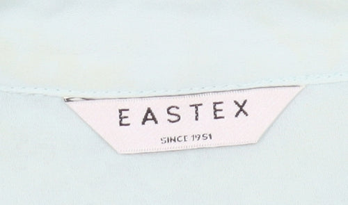 Eastex Women's Green Lace Button-Up Shirt Size 16