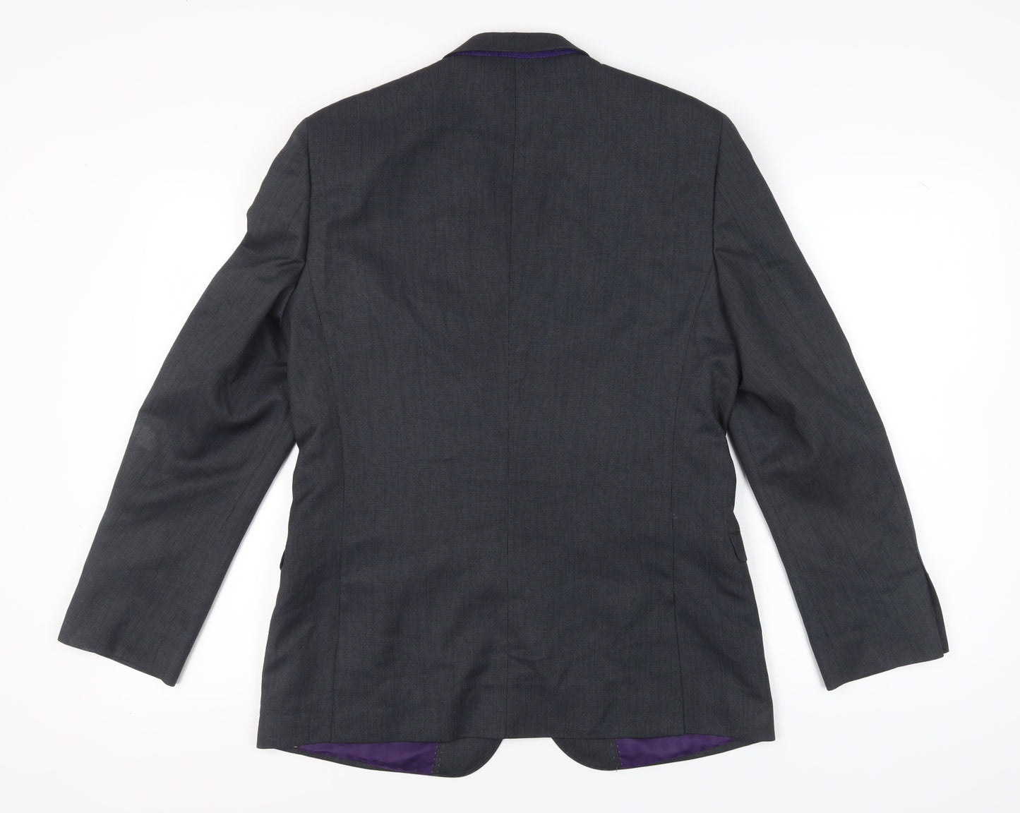 Benetti Men's Grey Blazer - 40R Regular Fit