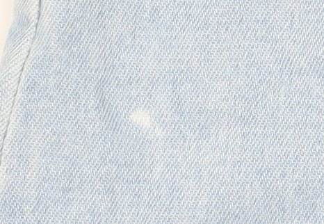 BHS Women's Blue Denim Skirt Size 12 with Pockets