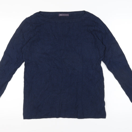 Marks and Spencer Women's Blue Pullover Jumper Size 18