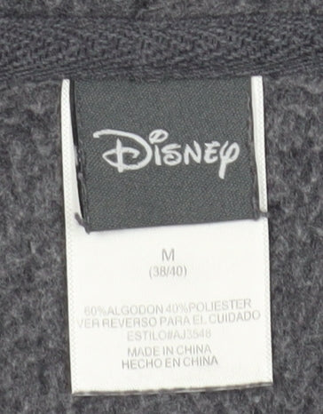 Disney Unisex Adults Grey Hoodie Size 10 Mickey Mouse