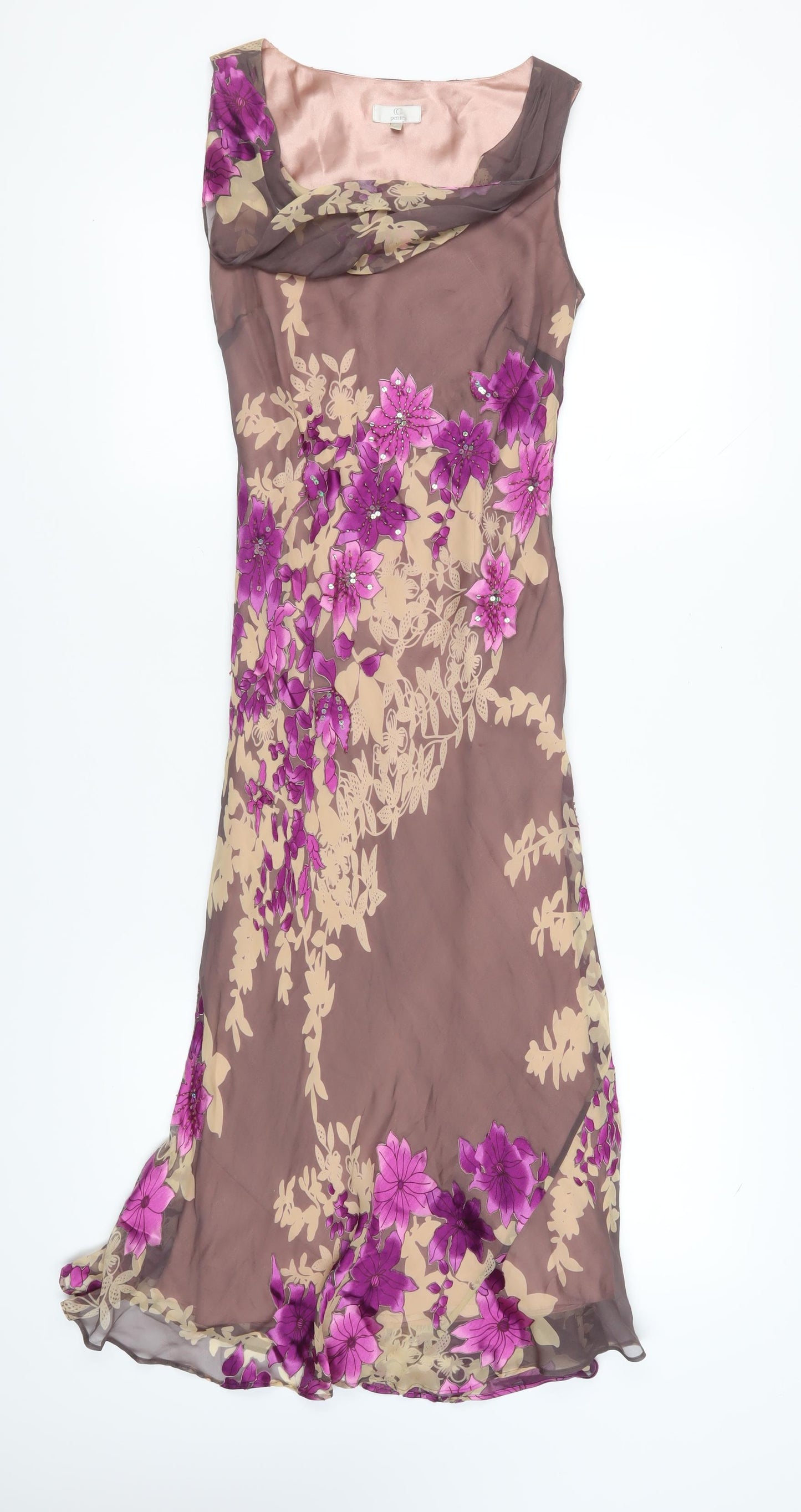 CC Petite Floral Sheath Dress - Multicoloured, Size 8