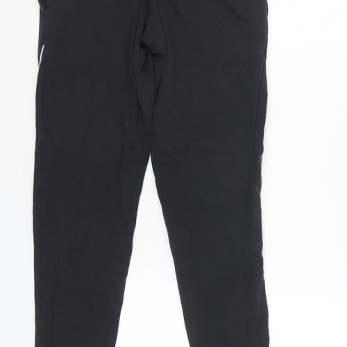 Adidas Black Jogger Trousers, Unisex S, Gym Wear