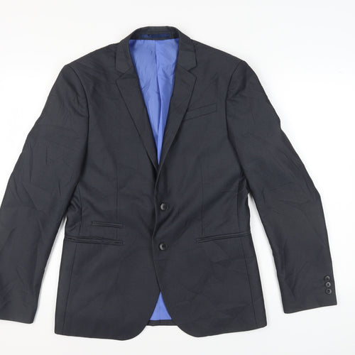 Marks and Spencer Grey Men's Blazer, 38R, Formal Style