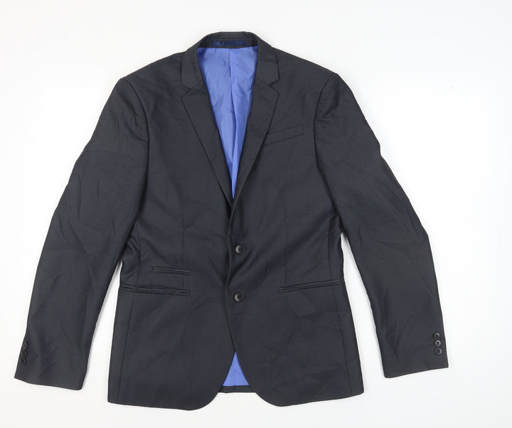 Marks and Spencer Grey Men's Blazer, 38R, Formal Style