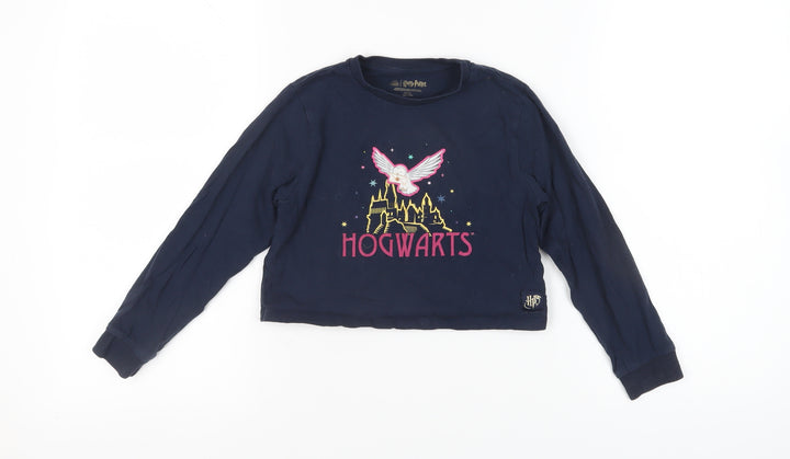Marks and Spencer Girls Blue Harry Potter Pyjama Top 7-8 Years