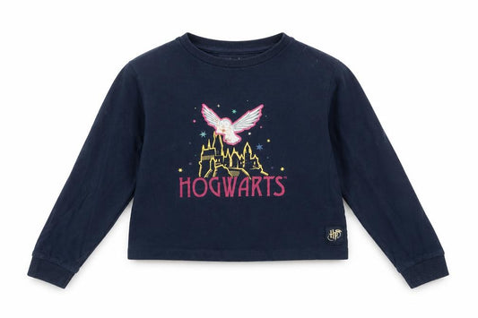 Marks and Spencer Girls Blue Harry Potter Pyjama Top 7-8 Years