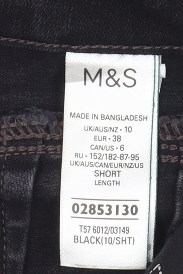 Marks and Spencer Women's Black Skinny Jeans Size 10