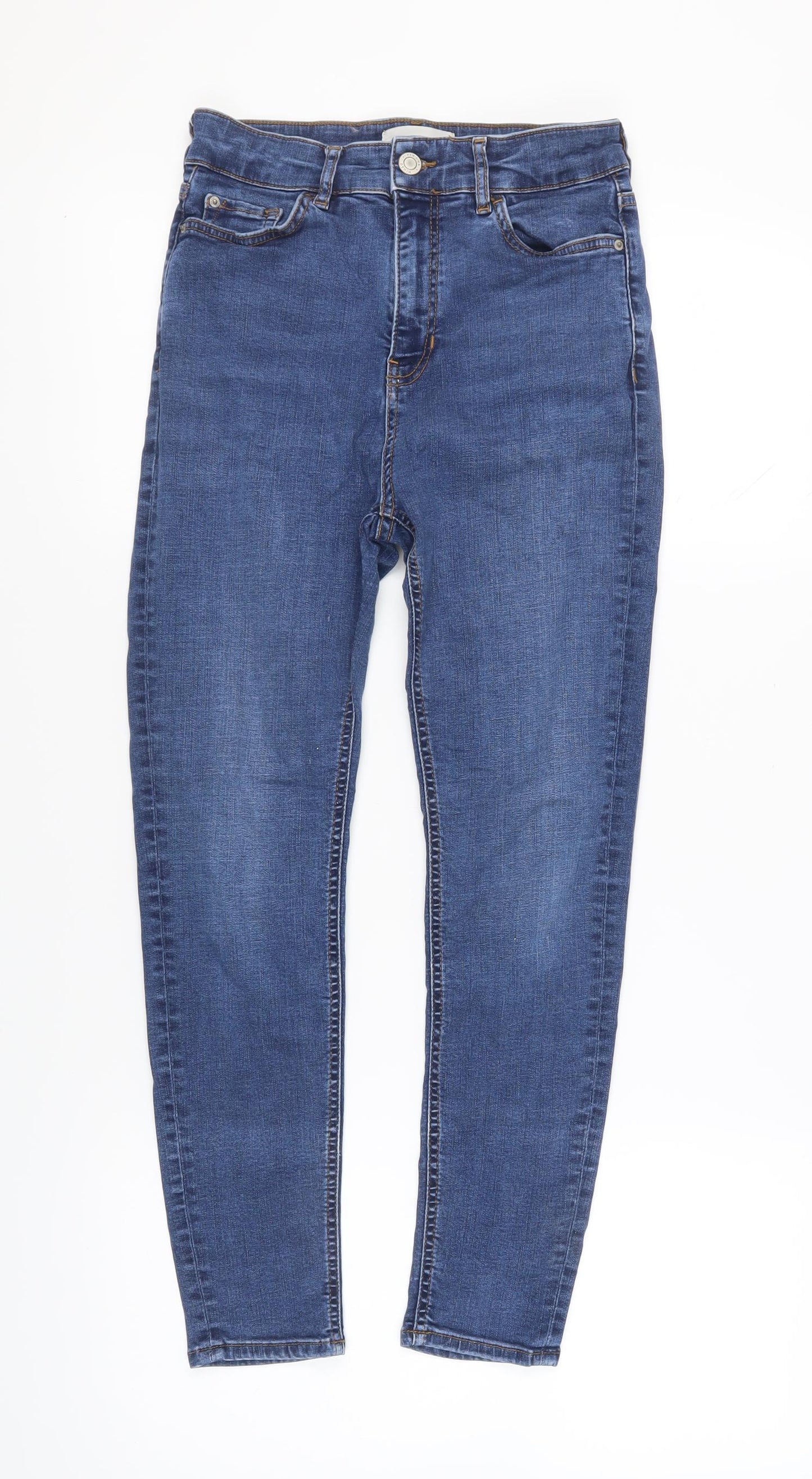Marks and Spencer Women's Blue Skinny Jeans Size 10