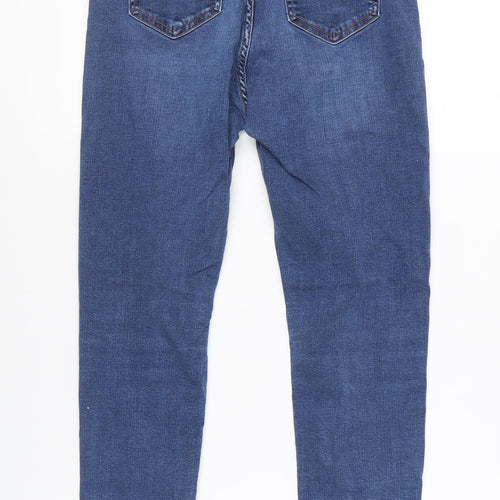 Marks and Spencer Women's Blue Skinny Jeans Size 10