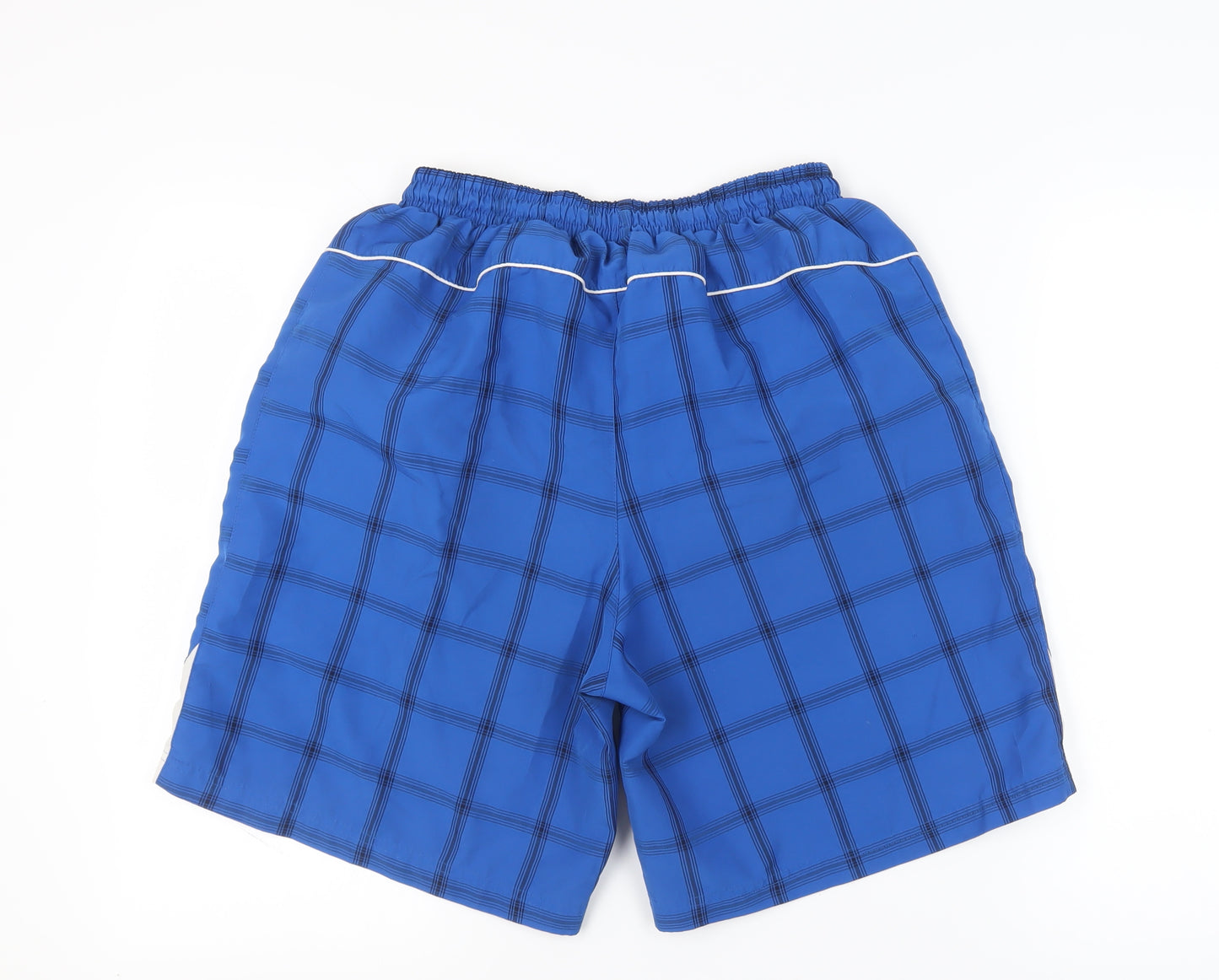 Slazenger Men's Blue Swim Shorts - Large Size, Pockets