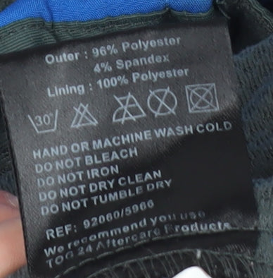 TOG24 Men's Blue Windbreaker Jacket, Size L, Hooded