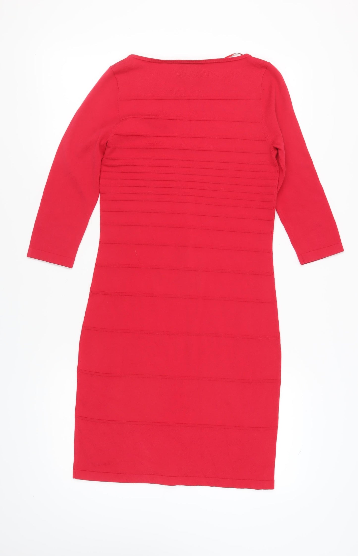 Arabella & Addison Women's Red Sheath Dress, Size S