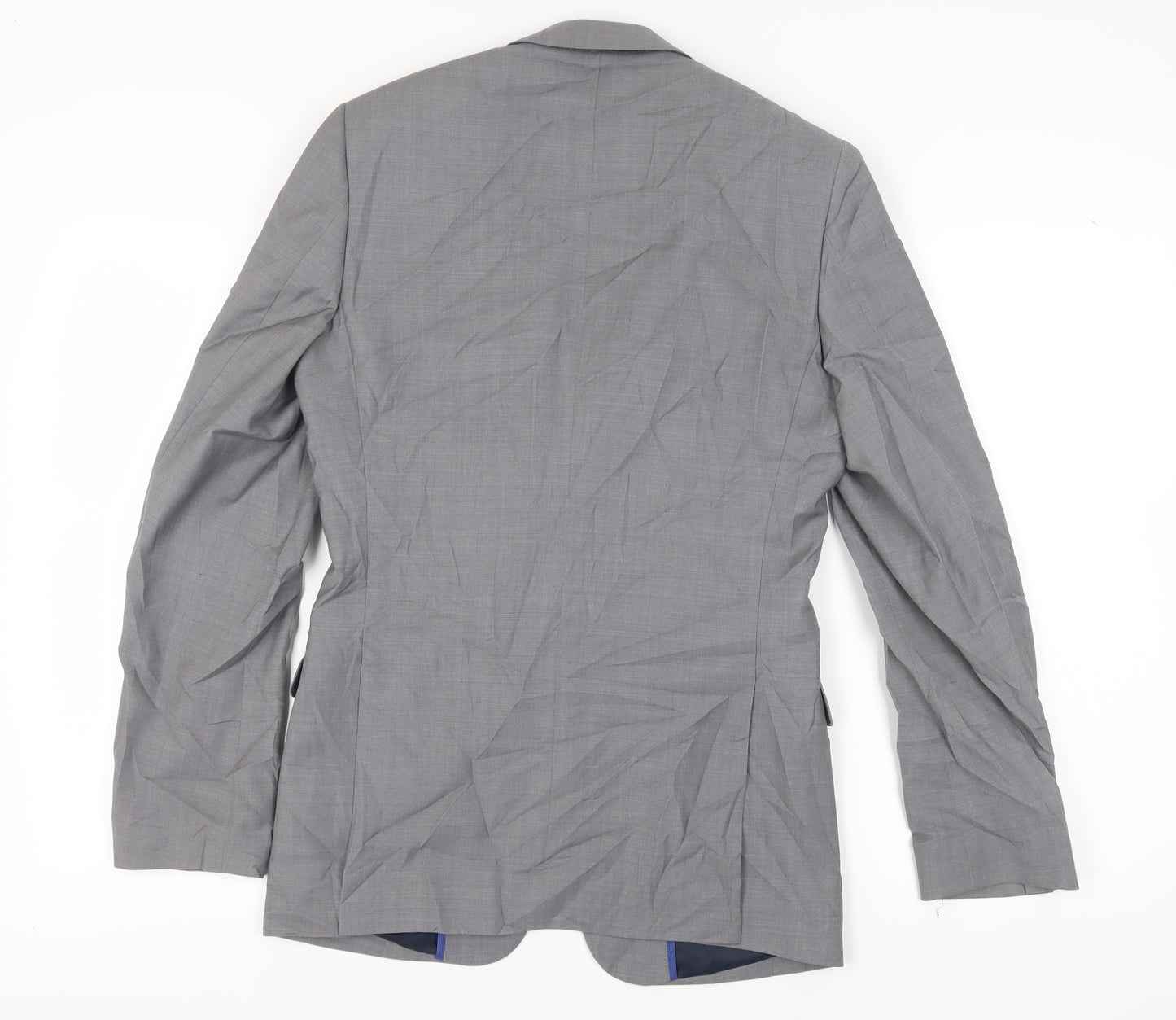 Topman Grey Men's Blazer 34R Business Suit Jacket