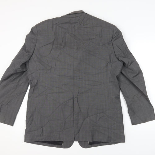 Next Men's Grey Check Blazer 44R
