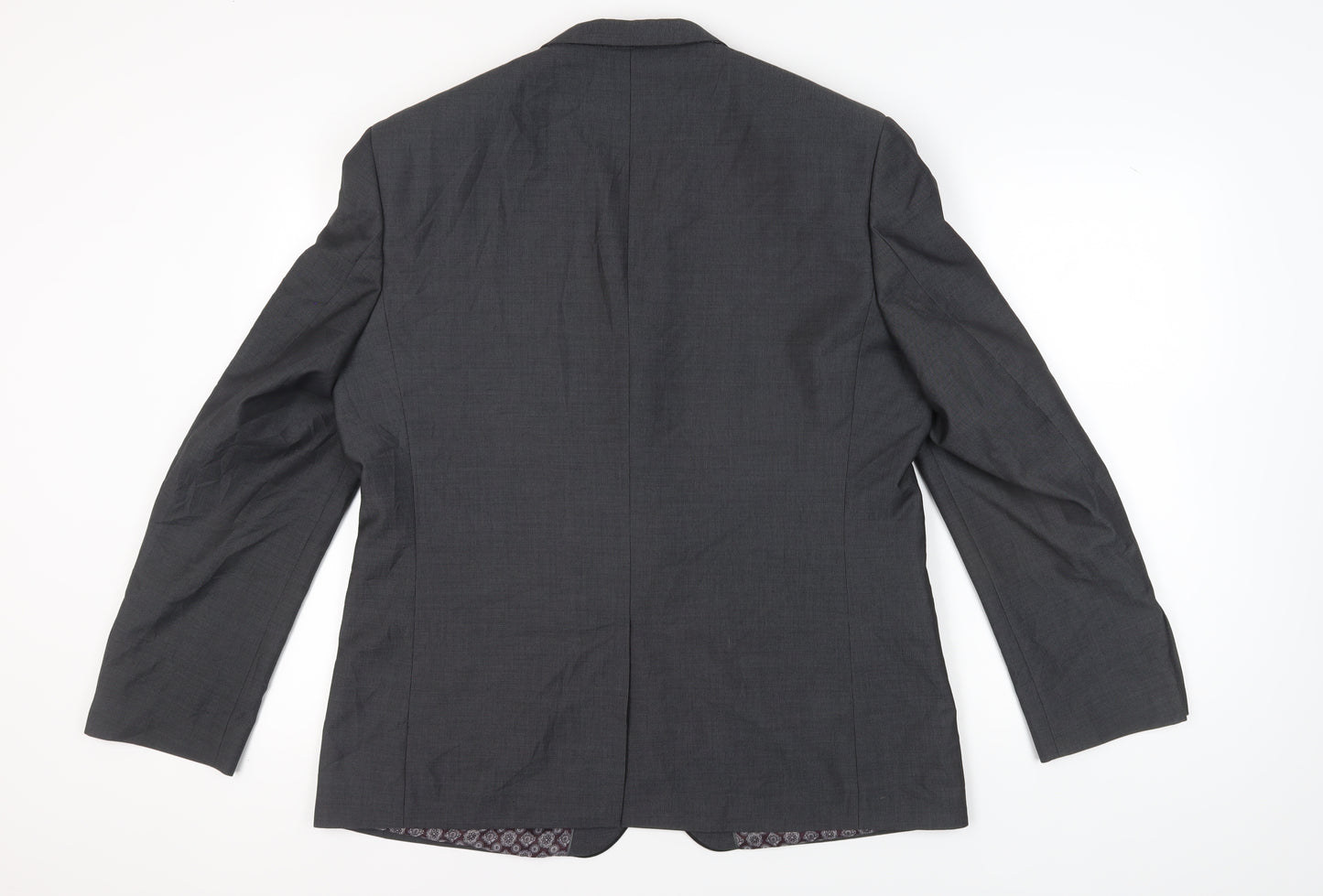 Red Herring Men's Black Regular Suit Jacket 46R