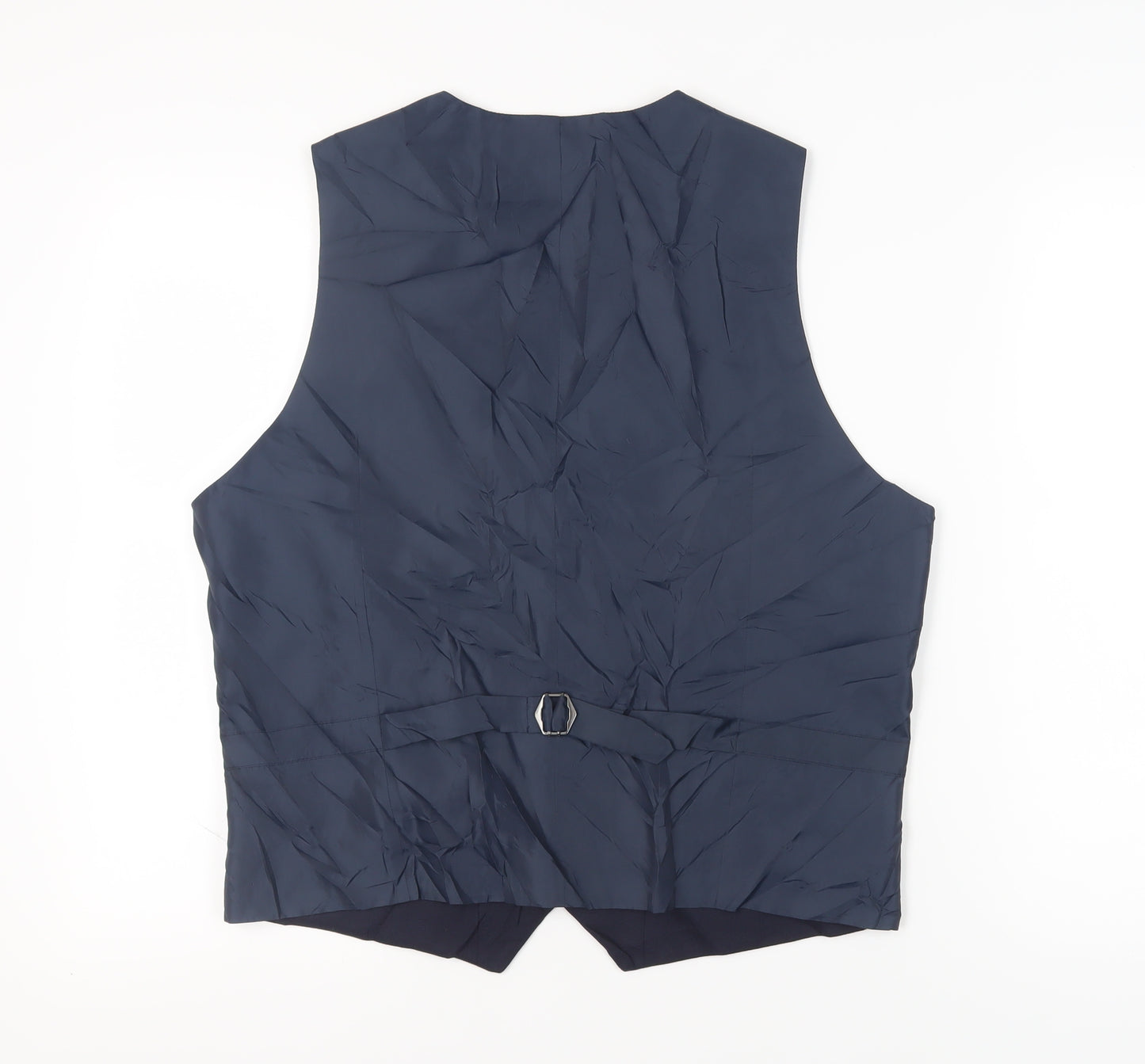 Marks and Spencer Men's Blue Wool Waistcoat 41-43R