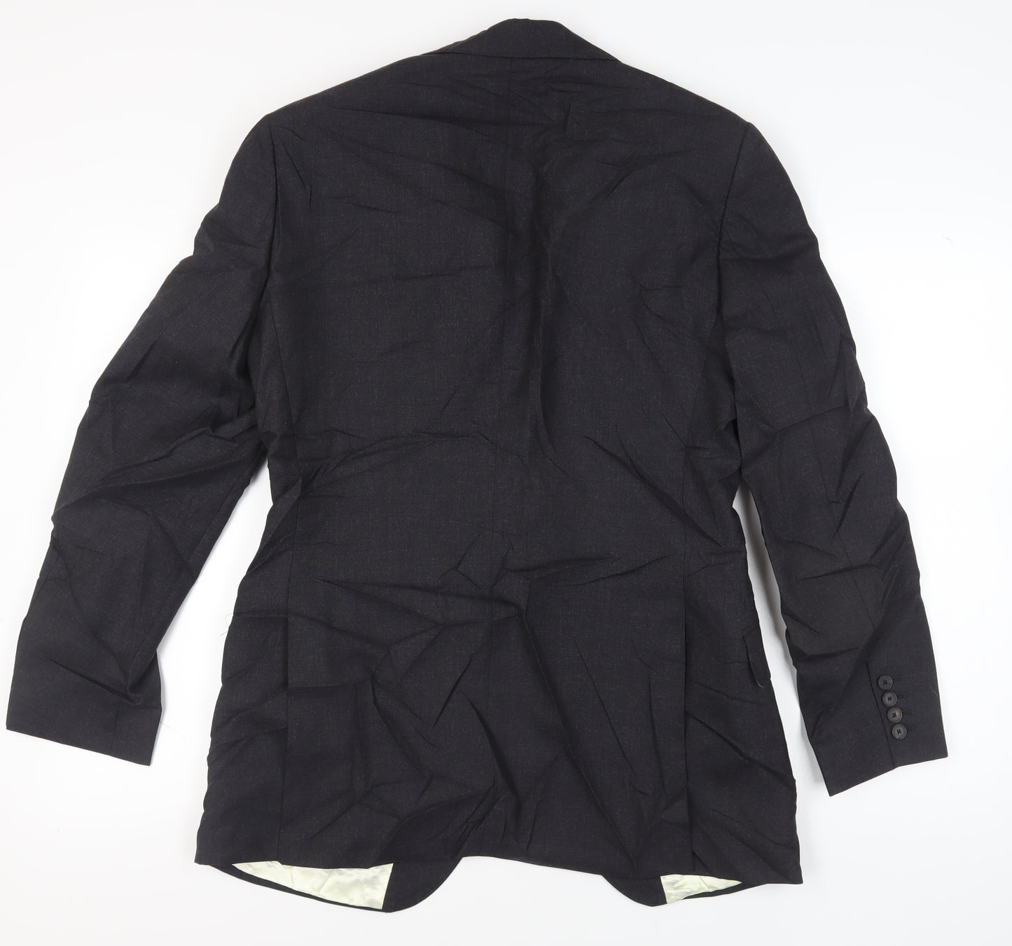 Charles Tyrwhitt Black Men's Wool Blazer 40L