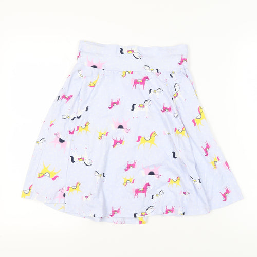 Joules Girls Multicoloured Cotton A-Line Skirt 11-12 Years