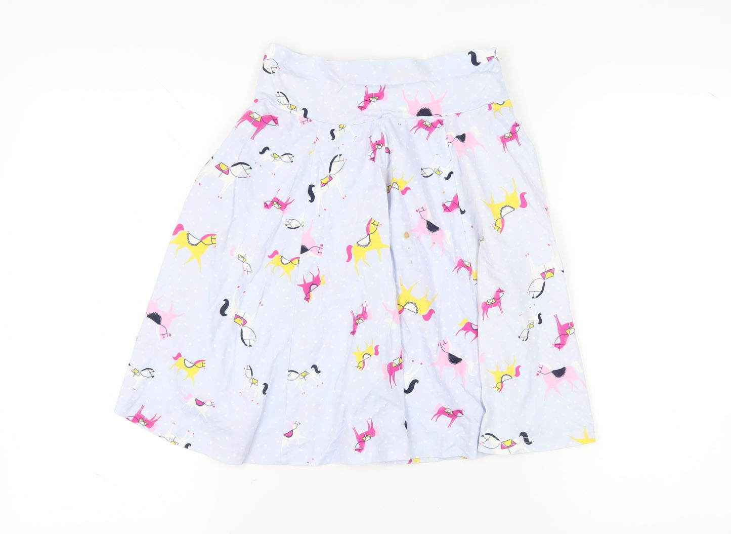 Joules Girls Multicoloured Cotton A-Line Skirt 11-12 Years